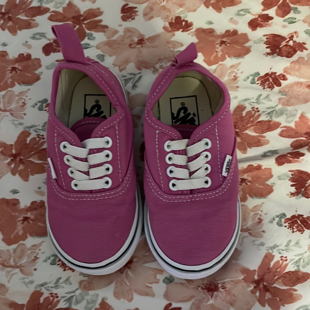 Toddler Pink Vans size 6.5